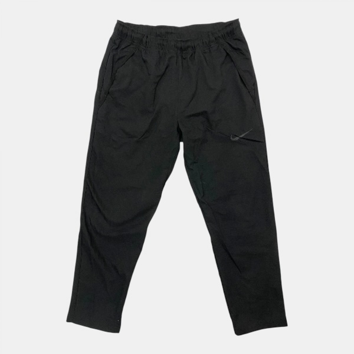 Nike Dri-FIT Training Pants Black Stealth Logo Pre Owned